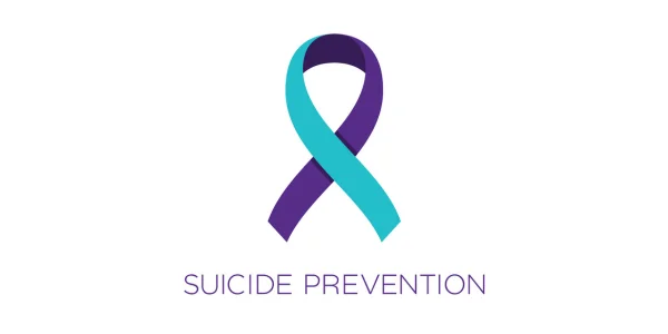 Suicide Prevention Lunch and Learn event poster