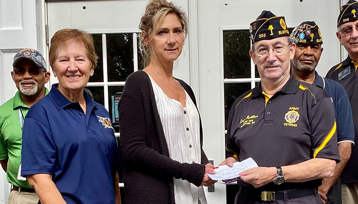 American Legion Post 205 donates to Fisher House