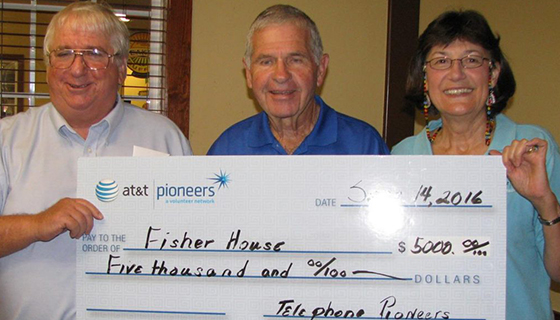 Generous Donation from Ft. Sumter Life Members Club