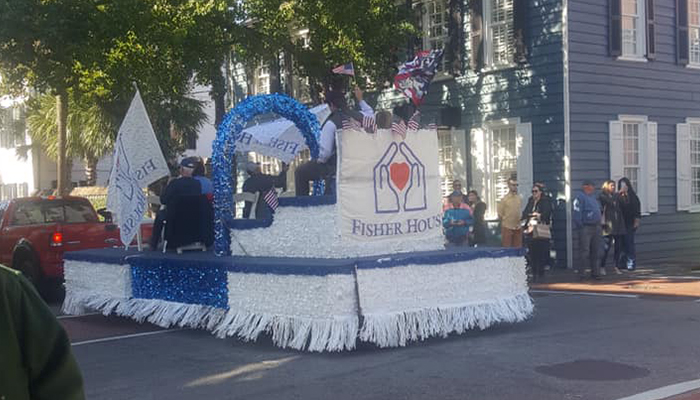 Fisher House Charleston participates in Veteran's Day Parade