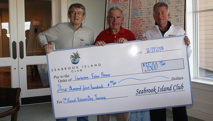 Seabrook Island Veteran's Day golf outing donation