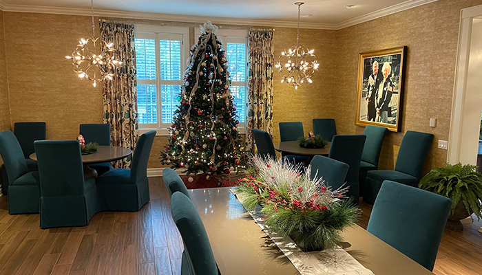 Fisher House Charleston get in the Holiday Spirit