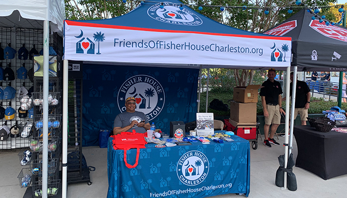 Fisher House Charleston welcomed families from the Myrtle Beach area at the Pelicans Game on 14 June.