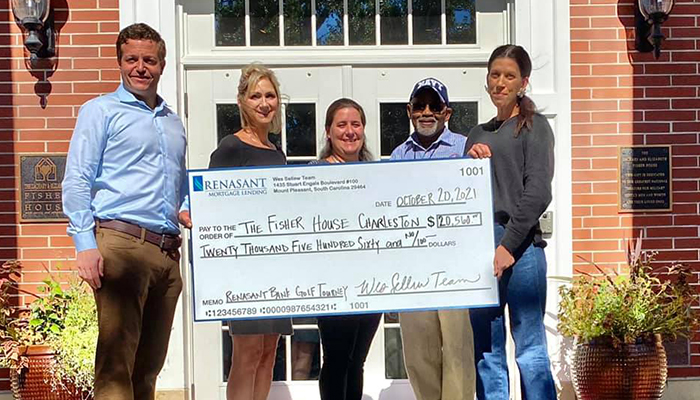 Donation from the Renasant Mortgage Lending Charity Golf Tournament